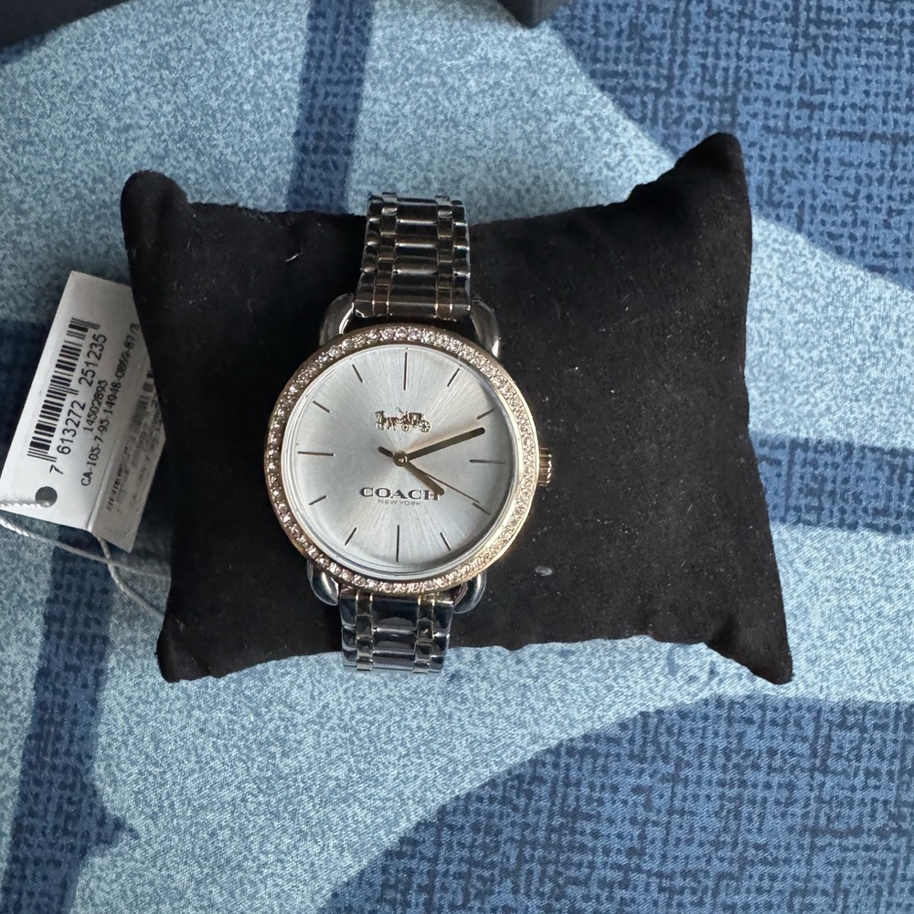 Coach women’s Watch with Silver and Gold Accents